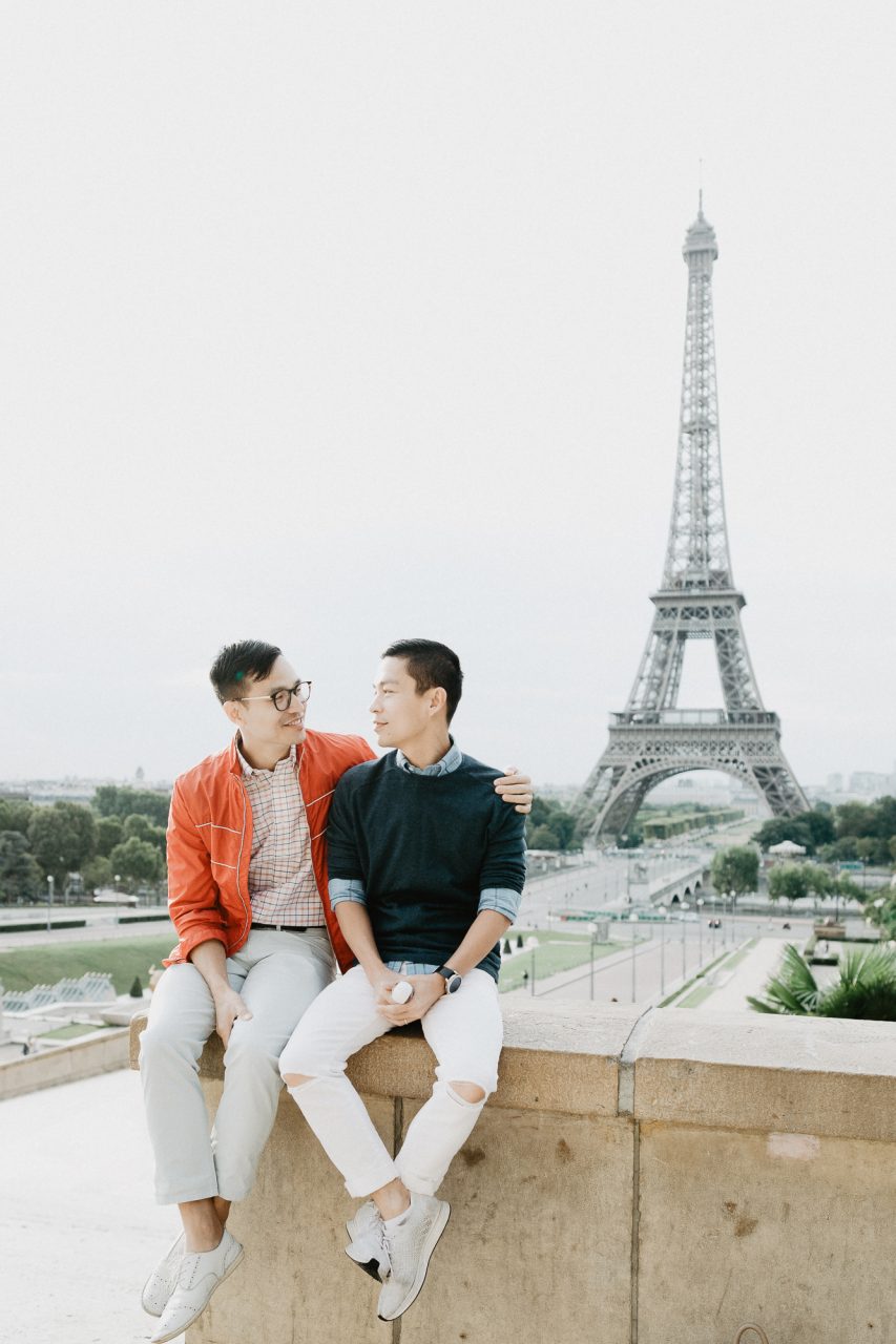 3Q1A9555-853x1280 Away We Wow in Paris Blog Weddings & Couples adrian and son ảnh cưới paris ảnh đôi paris away we wow paris chụp ảnh cưới châu âu chụp ảnh paris Couple Photography in Paris eiffel tower elopement photography paris engagement photography feature gay couple photography pre wedding paris same sex couple paris same sex couple photography vietnamese photographer paris wanderlust photography Wedding Photographer in Paris
